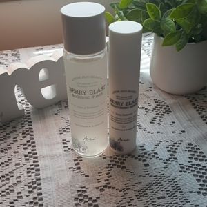 Ariul berry blast toner and brightening serum